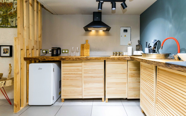 Апартаменты Двухуровневая Лофт Студия