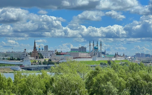 Апартаменты с видом на Казанский кремль