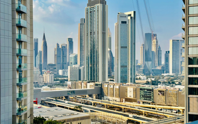 Апартаменты 1 Bedroomed Suit Full Burj Khalifa view!