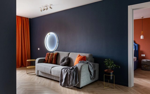 Квартира Piter Apartments двухкомнатные с кондиционером рядом с Лахтой