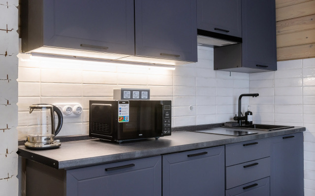 Апартаменты в новом доме из дерева