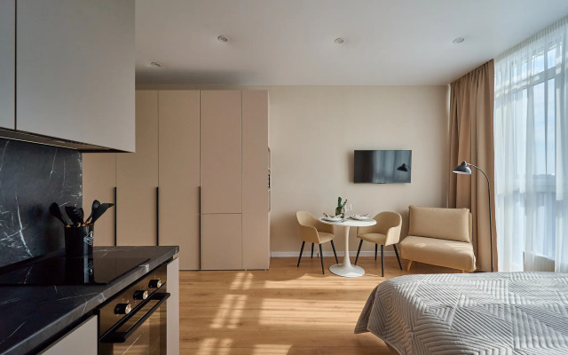 Квартира Ваниль -стильная в ЖК Самолет