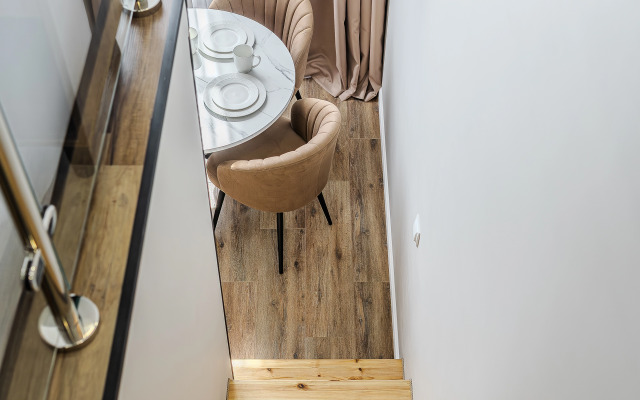 Novaya uyutnaya studiya na Prilukskoy Apartments
