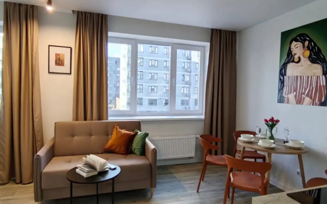 Квартира Уютная Студия в Новом Микрорайоне ЖК Домашний