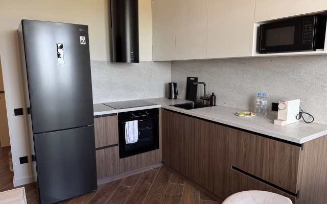 Novaya 1-Komnatnaya Kvartira s Vidom na Volgu Flat