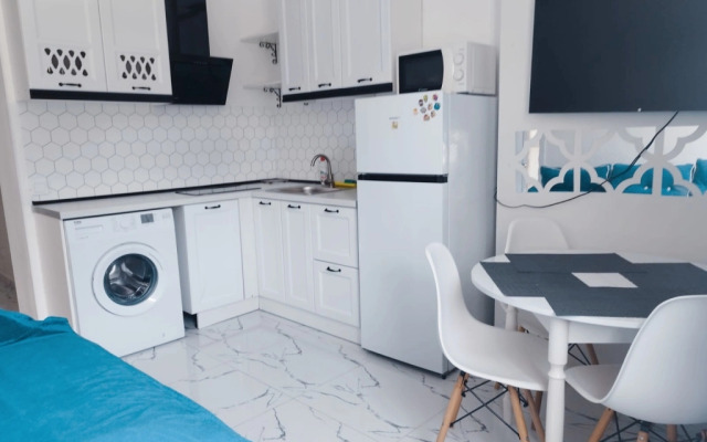 Квартира с 2 спальнями с балконом и видом на горы