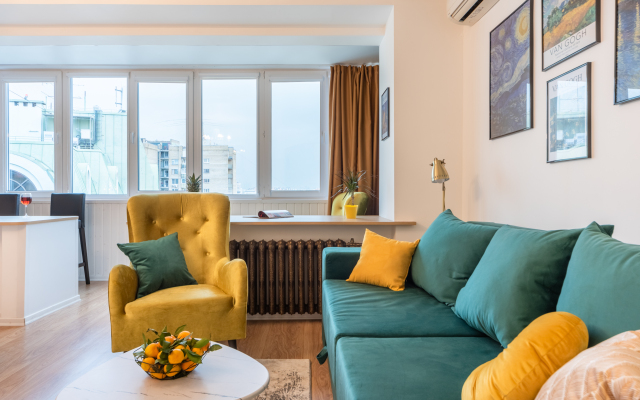 Квартира GM Apartments Четверка с панорамным видом на Москву