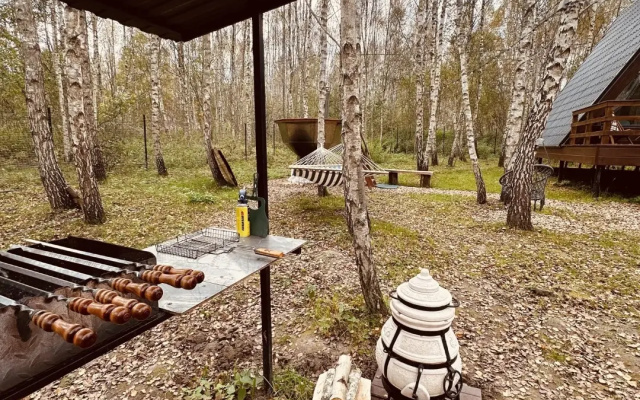 Шале A-frame Вблизи Реки Днепр