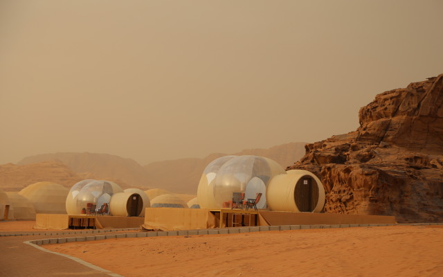 Wadi Rum Bubble Luxotel - Campsite