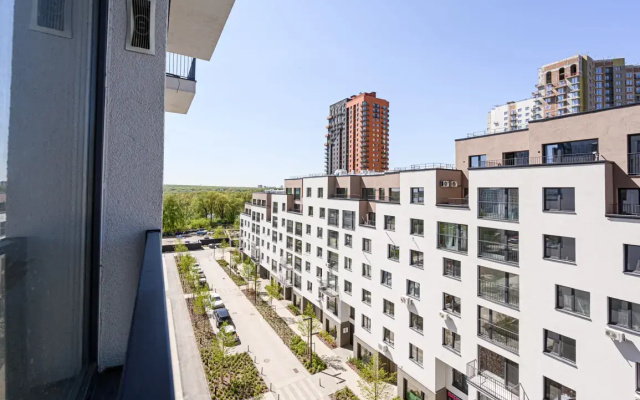 Apartamenty Stepanenkov dla Dvoih Gostej na Zarovnogo 10 na 6 etaze