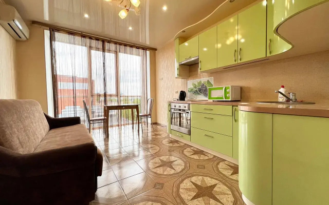 Апартаменты Однокомнатные с Панорамными Окнами на Суворова