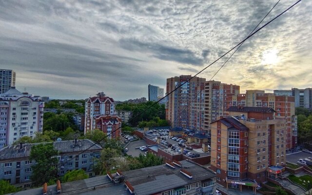 Квартира с видом на город в центре Хабаровска