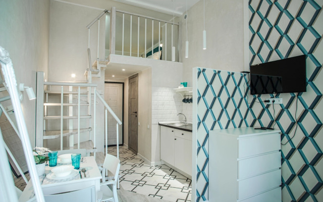 Two-Level Studio Vivaldi ElenaSweetHome Near Tts Moskva and Sadovod
