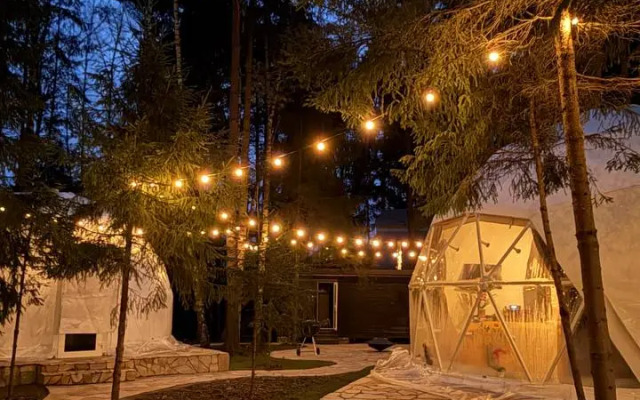 Частный дом Дом-Сфера в Лесу