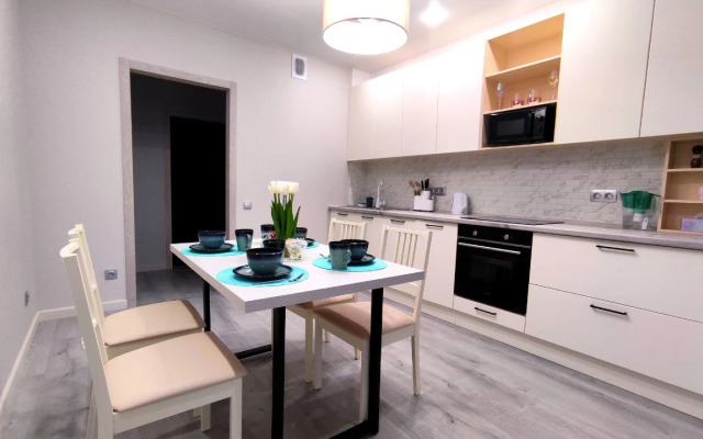 Апартаменты двухкомнатные Татьянин Дом вблизи Амура и парка Северный