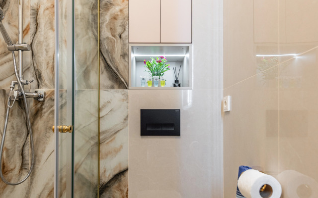 Апартаменты Студия Ferrero Rocher в центре рядом c ТРЦ (274)