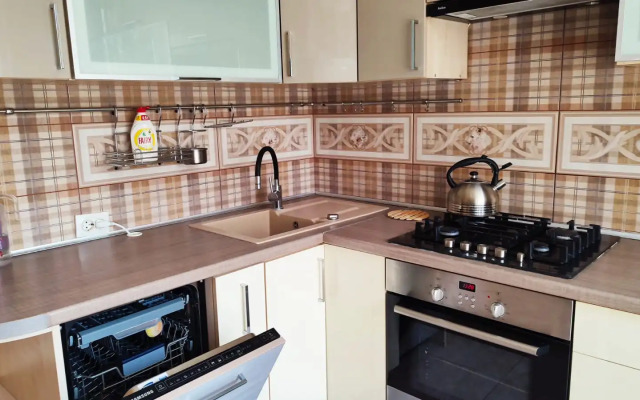 Квартира 1-комнатная с зоной барбекю на Лермонтова