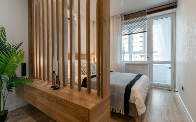 Апартаменты уютная 1-ком в ЖК Абрикосово