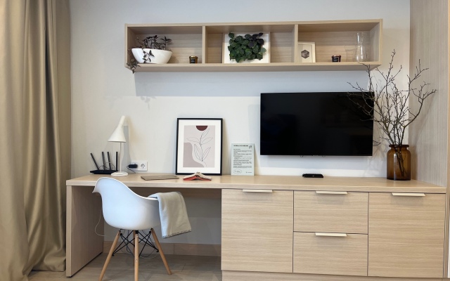 Апартаменты Family Lux с панорамным видом на Остров Мечты и на город