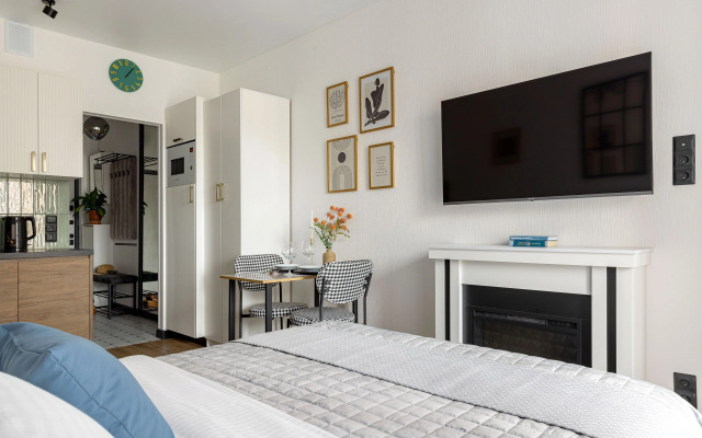 Апартаменты зеркальные в доме с бассейном в Сестрорецке