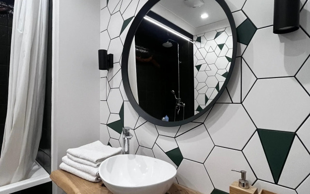 Квартира Лесная сказка - стильная с видом на город