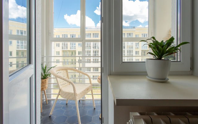 2-Kh Komnatnye v Ekostile v Tsentre Apartments