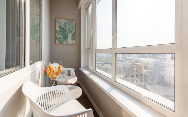 Апартаменты Стильная Квартира в Центре Алматы (114)