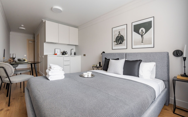 Dark Grey Apart Apartments