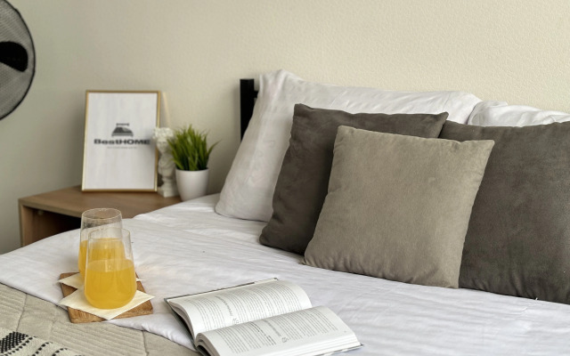 Апартаменты 1 для Пары и Семей для Командировочных до 4 гостей