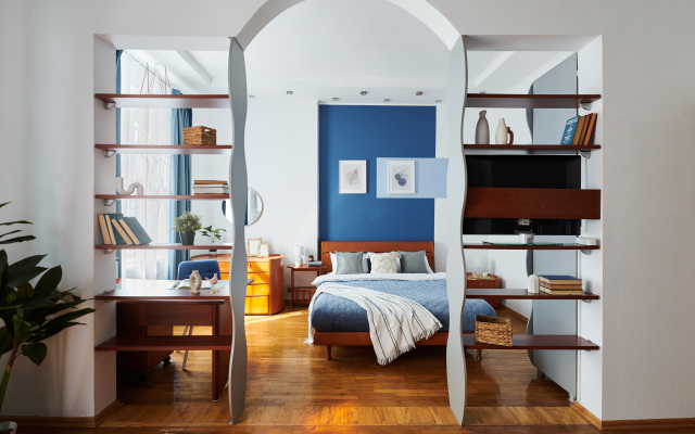 GM Evrodvushka s vidom na Kreml Apartments