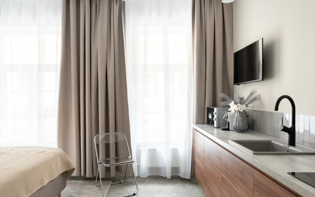 Апартаменты на Полтавской улице рядом с Московским вокзалом