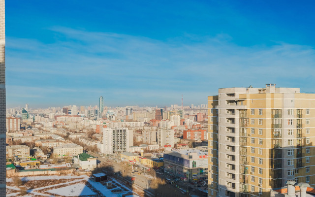 Apartamenty studio Rooms-Ekb s vidom na gorod (25 Etazh, 107)