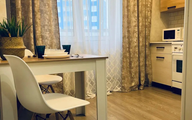 Studiya S Vidom Na Lakhtu Flat