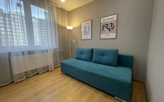 Uyutnaya Dvukhkomnatnaya Nedaleko Ot Metro Devyatkino Apartments