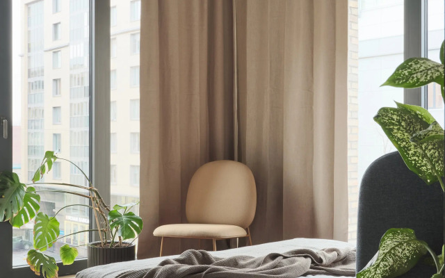 Апартаменты с панорамными окнами в центре Васильевского острова.