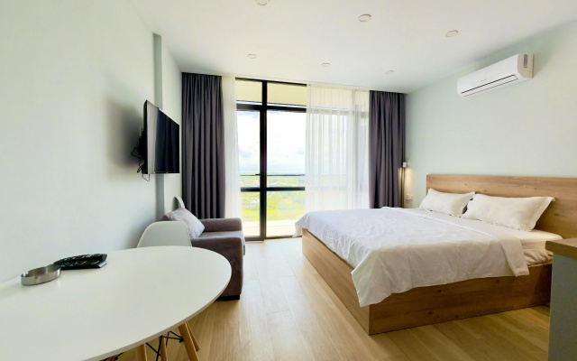 Апартаменты Lemon garden sea view