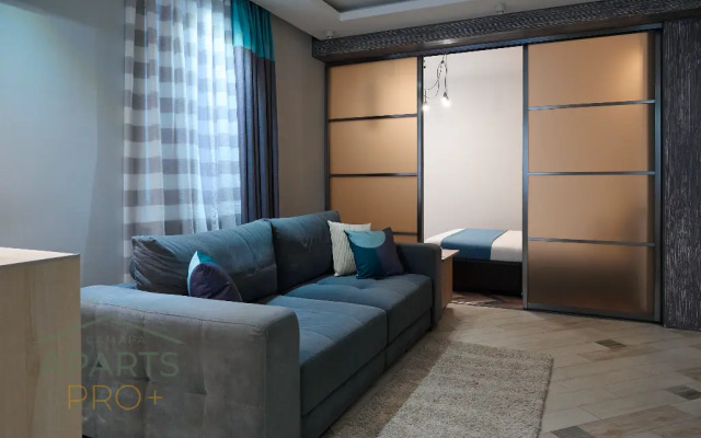 Aparts Pro Stilnaya studiya u Volgi v ZHK Brig na 7 etazhe Flat