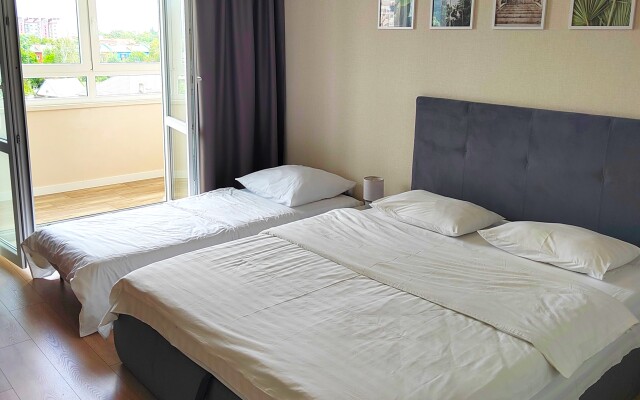 Svetlaya kvartira s prekrasnym vidom Flat