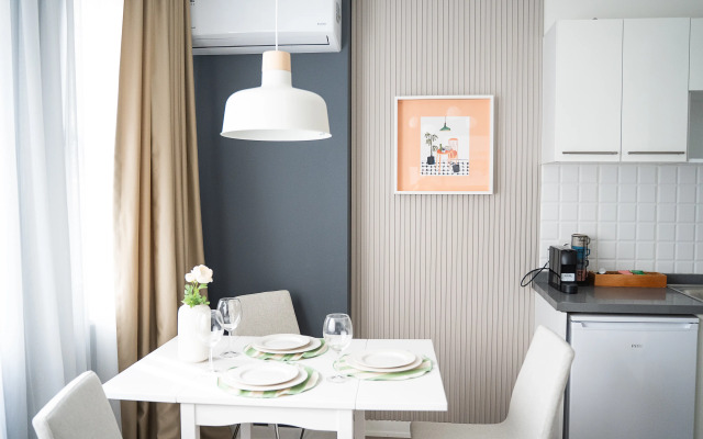 Апартаменты Стильные с отдельной спальней в шаге от Таксим