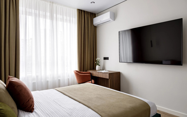 Квартира Двухкомнатная LikeHome Олива рядом с парком Галицкого