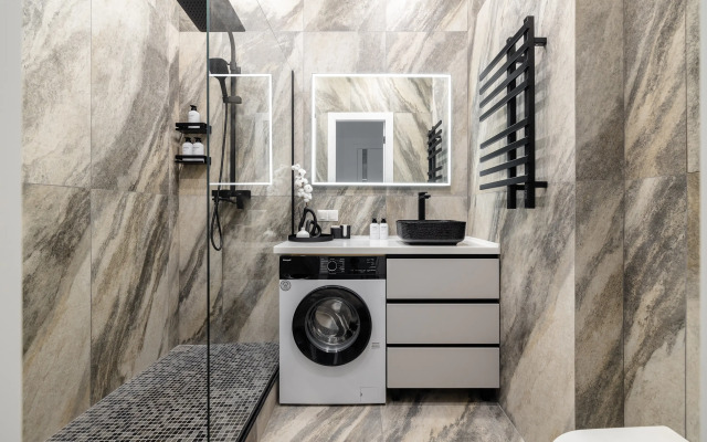 Апартаменты Двухкомнатные Cotton Flatport рядом с Москва-Сити