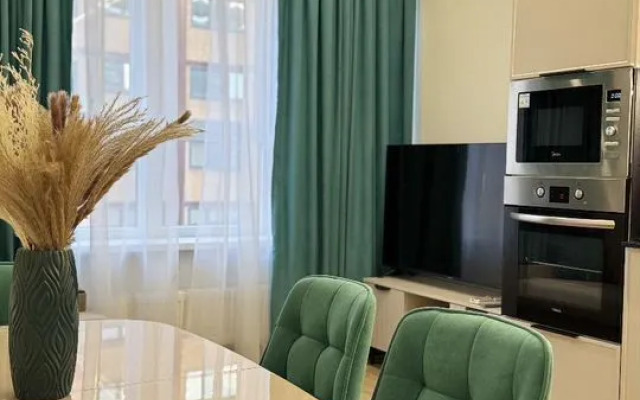 Апартаменты двухкомнатные на улице Марины Цветаевой 7