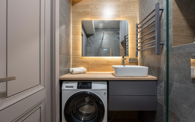 Апартаменты 15 Студия с бассейном и видом на горы