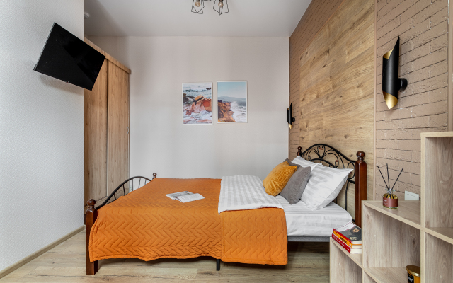 Апартаменты Двухэтажные в Стиле Гранж от Home Group apartments