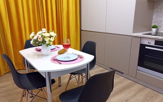 Апартаменты однокомнатные для 4-х сети "Все в гости" в центре ЖК ГРИГ 3