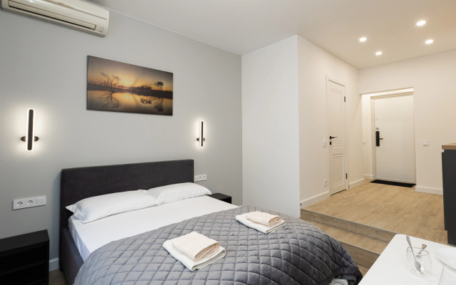 Апартаменты 10 Комфортно И Точка на Кржижановского 14к1