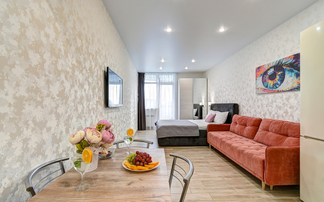 Uyutnye MorskayaSimfonya-2 S Vidom Na More Balkonom Vannoi Basseinom Na Territorii ZhK Apartments