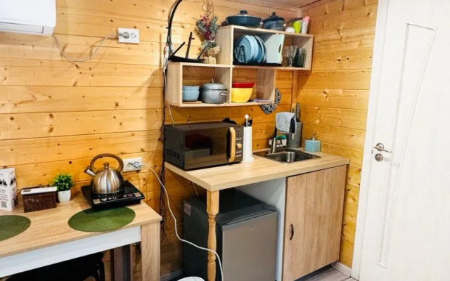 Частный Дом Модульный домик в лесу на Живописной улице