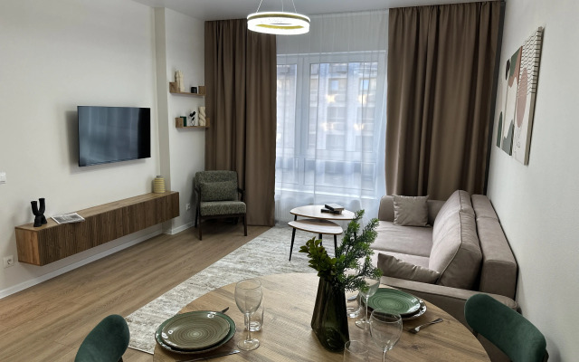 Квартира с Дизайнерским Ремонтом в Центре Города