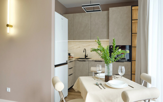 Апартаменты Уютные Aпартaмeнты RentРlаzа на 19 этажe